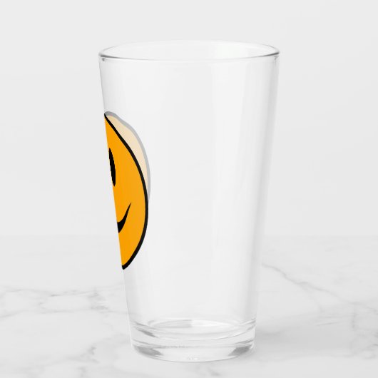 glimlachen Face Emoji Glas (Links)