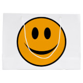 glimlachen Face Emoji Groot Cadeauzakje (Achterkant)