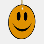 glimlachen Face Emoji Keramisch Ornament (Rechts)
