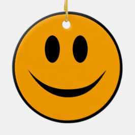 glimlachen Face Emoji Keramisch Ornament