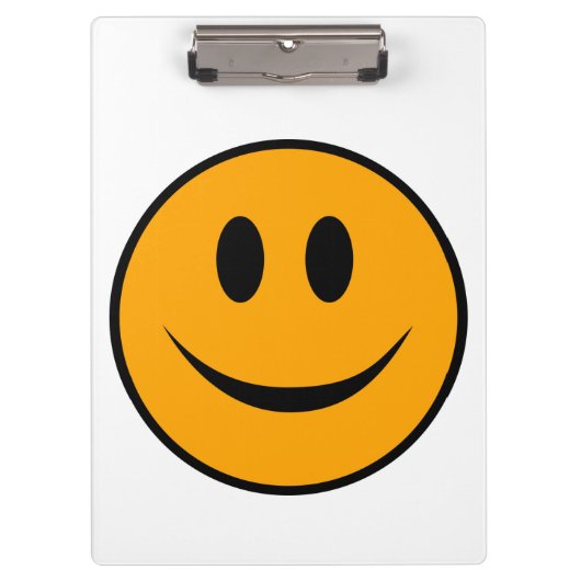 glimlachen Face Emoji Klembord (Voorkant)