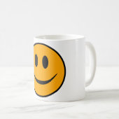 glimlachen Face Emoji Koffiemok (Voorkant rechts)