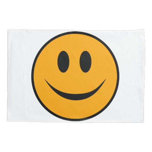 glimlachen Face Emoji Kussensloop (Achterkant)