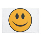 glimlachen Face Emoji Kussensloop (Voorkant)
