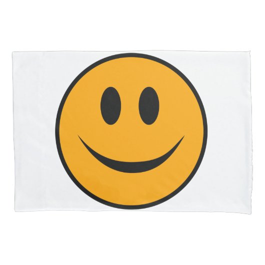 glimlachen Face Emoji Kussensloop (Voorkant)