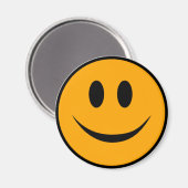 glimlachen Face Emoji Magneet (Voorkant / Achterkant)
