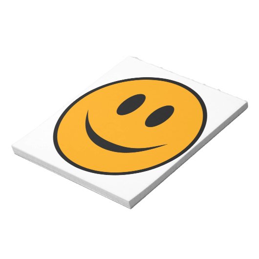 glimlachen Face Emoji Notitieblok (Linkerzijde)