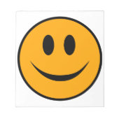 glimlachen Face Emoji Notitieblok (Voorkant)