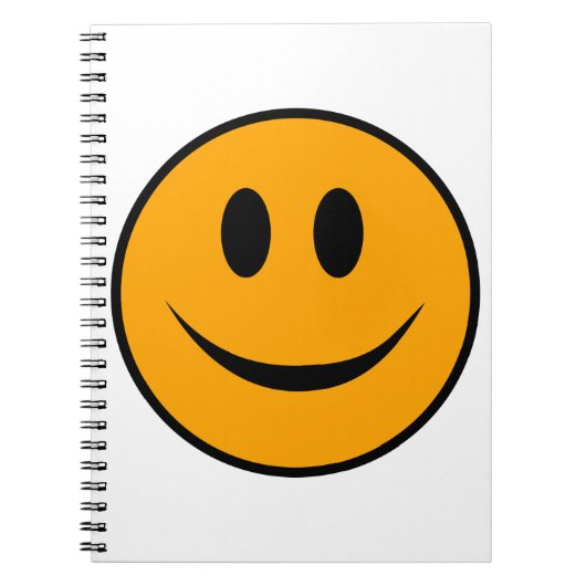 glimlachen Face Emoji Notitieboek (Voorkant)