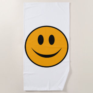 glimlachen Face Emoji Strandlaken