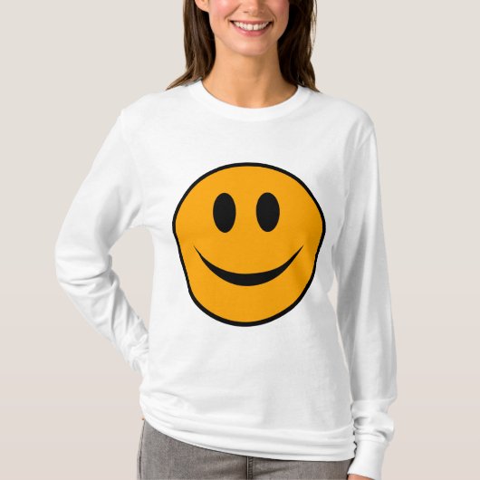 glimlachen Face Emoji T-shirt (Voorkant)