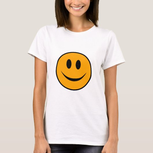 glimlachen Face Emoji T-shirt (Voorkant)