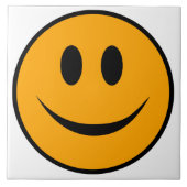 glimlachen Face Emoji Tegeltje (Voorkant)