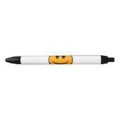 glimlachen Face Emoji Zwarte Inkt Pen (Voorkant)