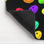 glimlachen Face Mousepad Muismat (Hoek)