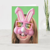 glimlachen feestdagen kaart (Voorkant)