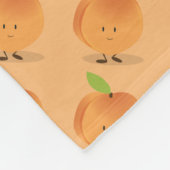 glimlachen fleece deken (Hoek)