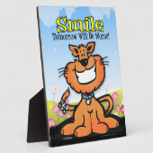 glimlachen fotoplaat (Zijkant)