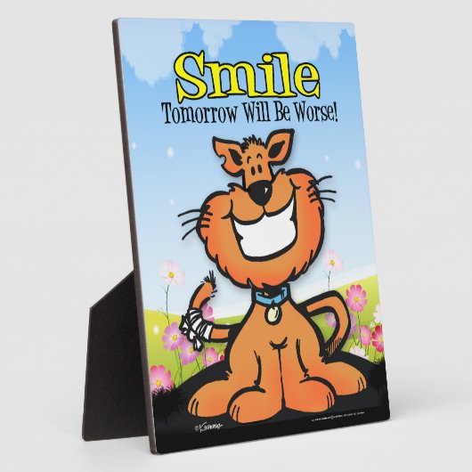 glimlachen fotoplaat (Zijkant)