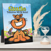 glimlachen fotoplaat (Zijkant)