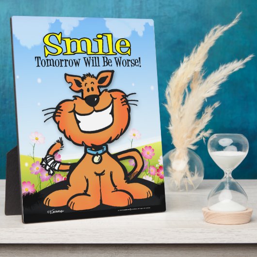 glimlachen fotoplaat (Zijkant)