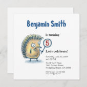 glimlachen Gepersonaliseerde kinderen Birthday Inv Kaart (Voorkant / Achterkant)