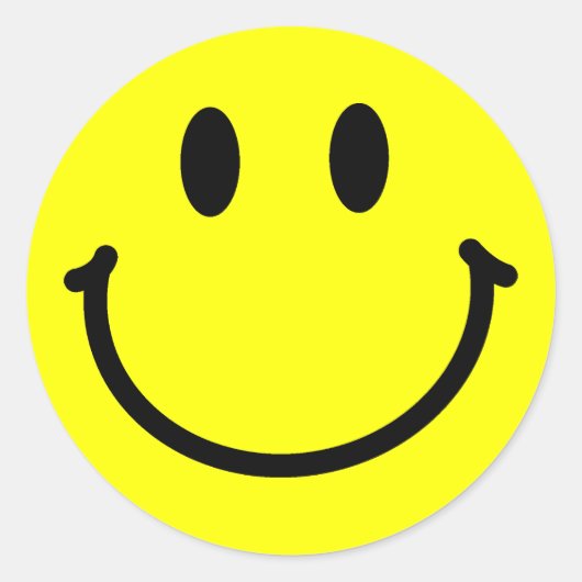 Glimlachen Gezicht Stickers (Voorkant)