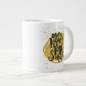 glimlachen grote koffiekop (Voorkant rechts)