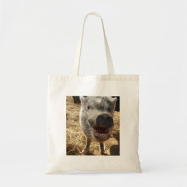 glimlachen, Happy Mini Pig Tote Bag