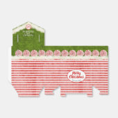 "Glimlachen is mijn favoriet" Christmas Elf Fun Qu Bedankdoosjes (Uitgevouwen)