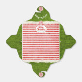 "Glimlachen is mijn favoriet" Christmas Elf Fun Qu Bedankdoosjes (Uitgevouwen)