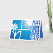 GLIMLACHEN... KAART (Voorkant)