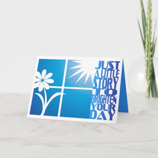 GLIMLACHEN... KAART (Voorkant)