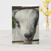 glimlachen kaart (Gele Bloem)