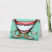 glimlachen kaart (Voorkant)