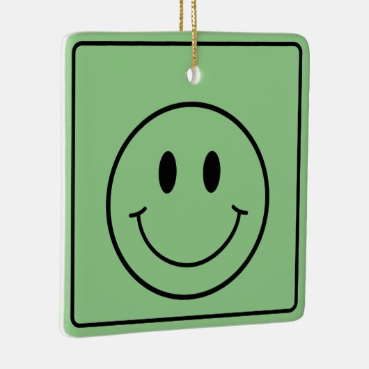 glimlachen keramisch ornament (Rechts)