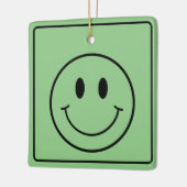 glimlachen keramisch ornament (Links)