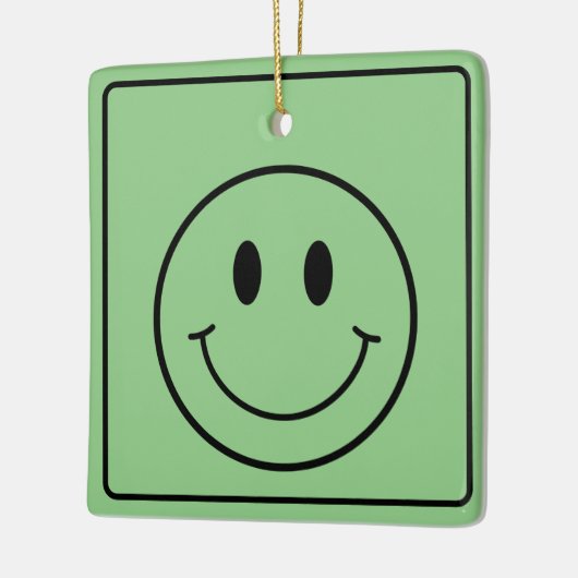 glimlachen keramisch ornament (Links)