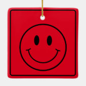 glimlachen keramisch ornament (Achterkant)