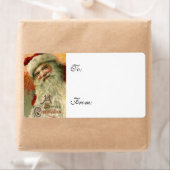  glimlachen kerstcadeaulabels voor kerstmis etiket (Insitu)