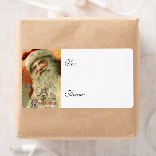  glimlachen kerstcadeaulabels voor kerstmis etiket (Insitu)