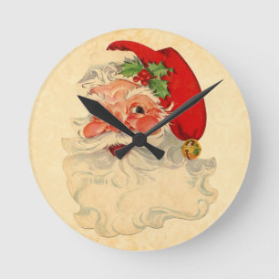 glimlachen kerstfeestdag cadeau ronde klok