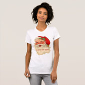  glimlachen kerstfeestdag Funny V08 T-shirt (Voorkant volledig)