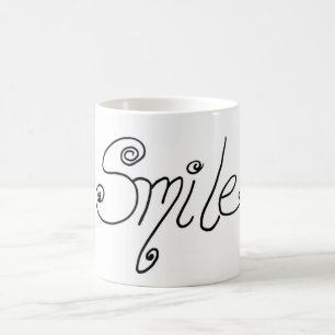 glimlachen koffiemok