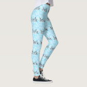 glimlachen leggings (Rechts)