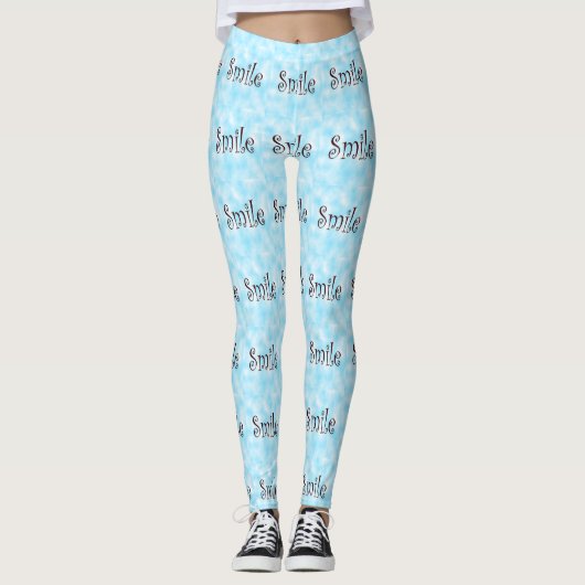 glimlachen leggings (Voorkant)