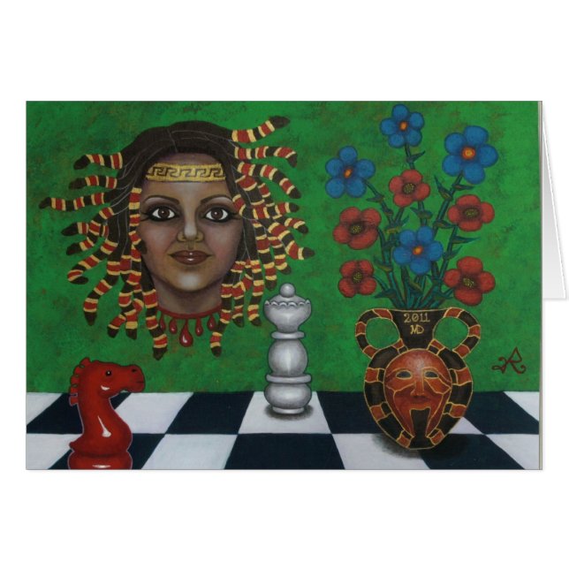 glimlachen Medusa (Voorkant Horizontaal)