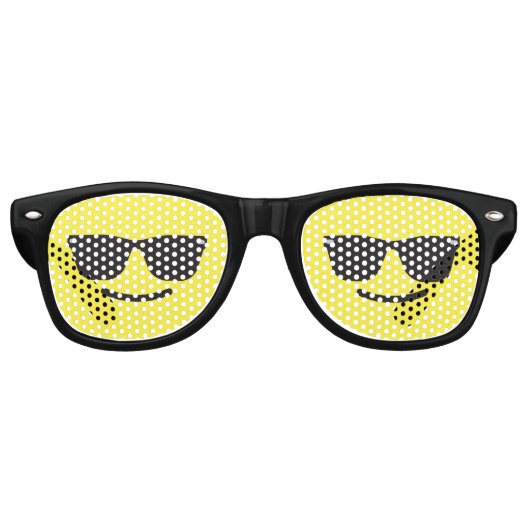 glimlachen met zonnebrillen Emoji Shades (Voorkant)