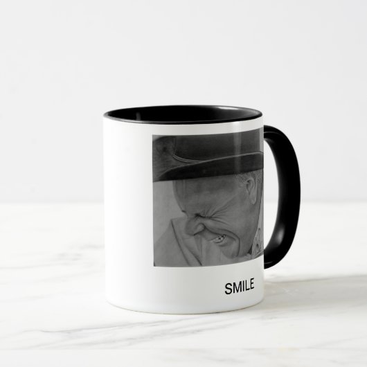 glimlachen mok (Voorkant rechts)