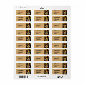 Glimlachen of niet glimlachen etiket (Full Sheet)